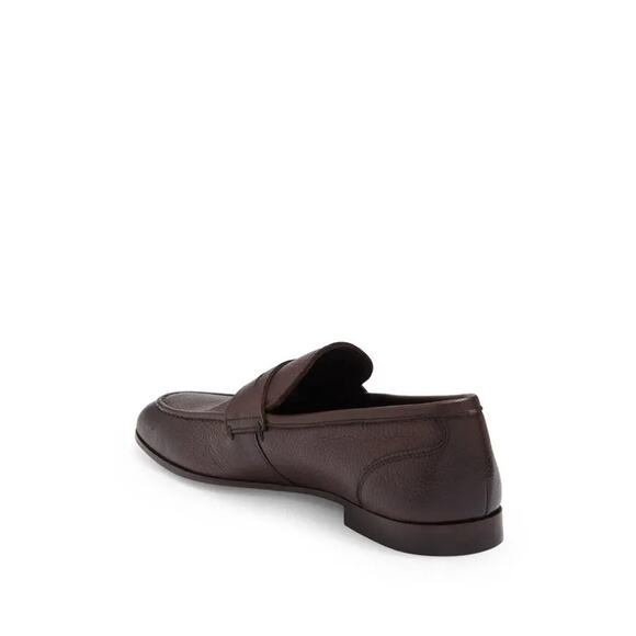 To Boot New York Deville Leather Penny Loafer - Wood sz. 10.5 us - Picture 3 of 11